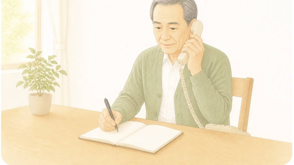 入居条件を確認して次に進む手順のイメージ