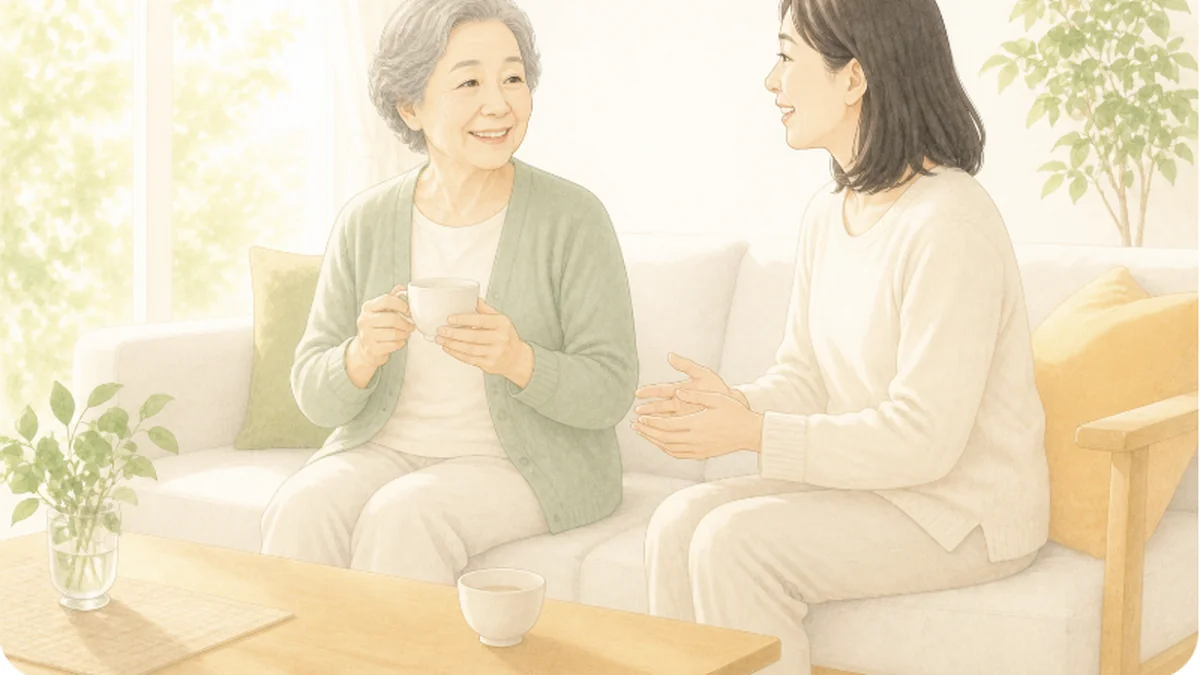 費用試算と入居に向けて次に進む手順のイメージ