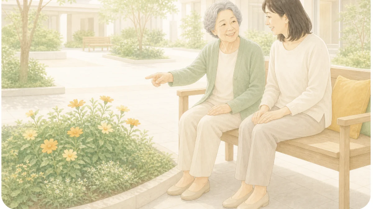 施設を見学する際に確認しておくべきポイントのイメージ